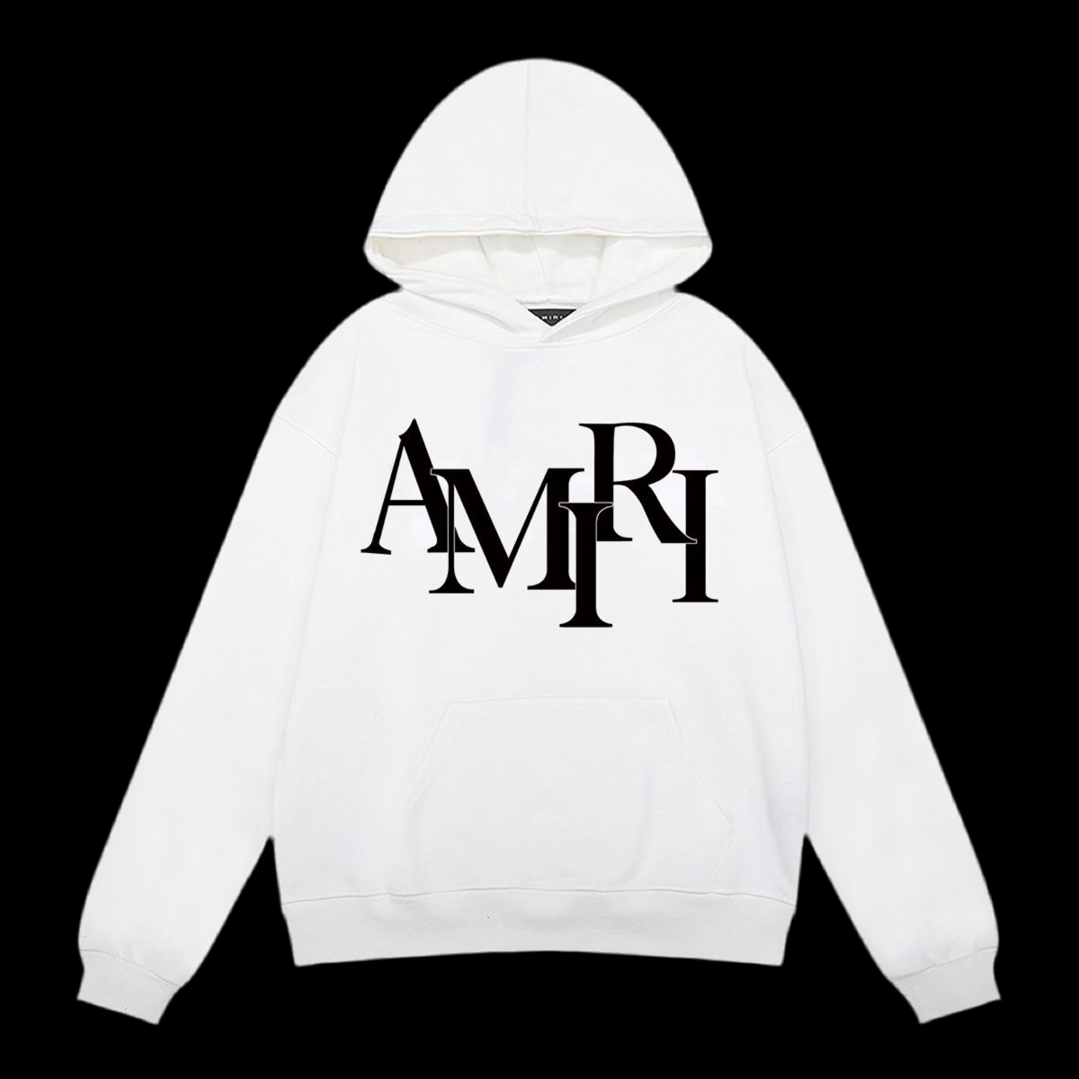 Amiri Logo Hoodie White