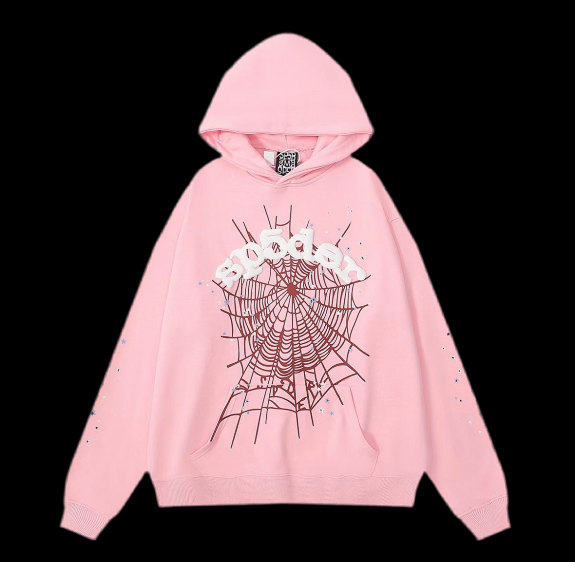 Sp5der Hoodie Pink