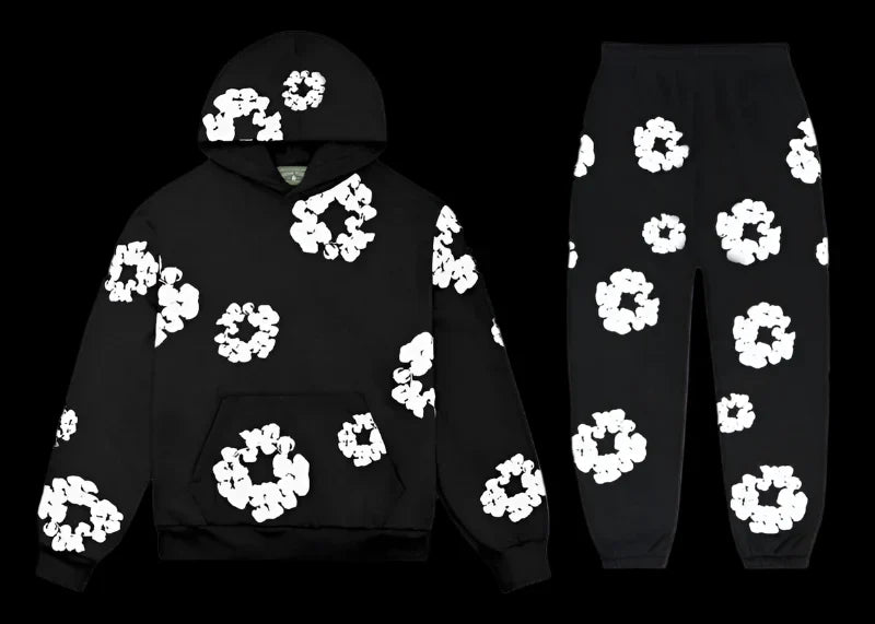 Denim Tears The Cotton Wreath Set Black