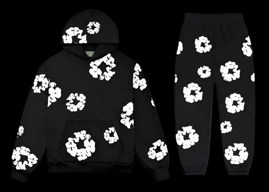 Denim Tears The Cotton Wreath Set Black