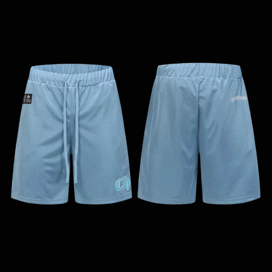 Chrome Heart Shorts Blue