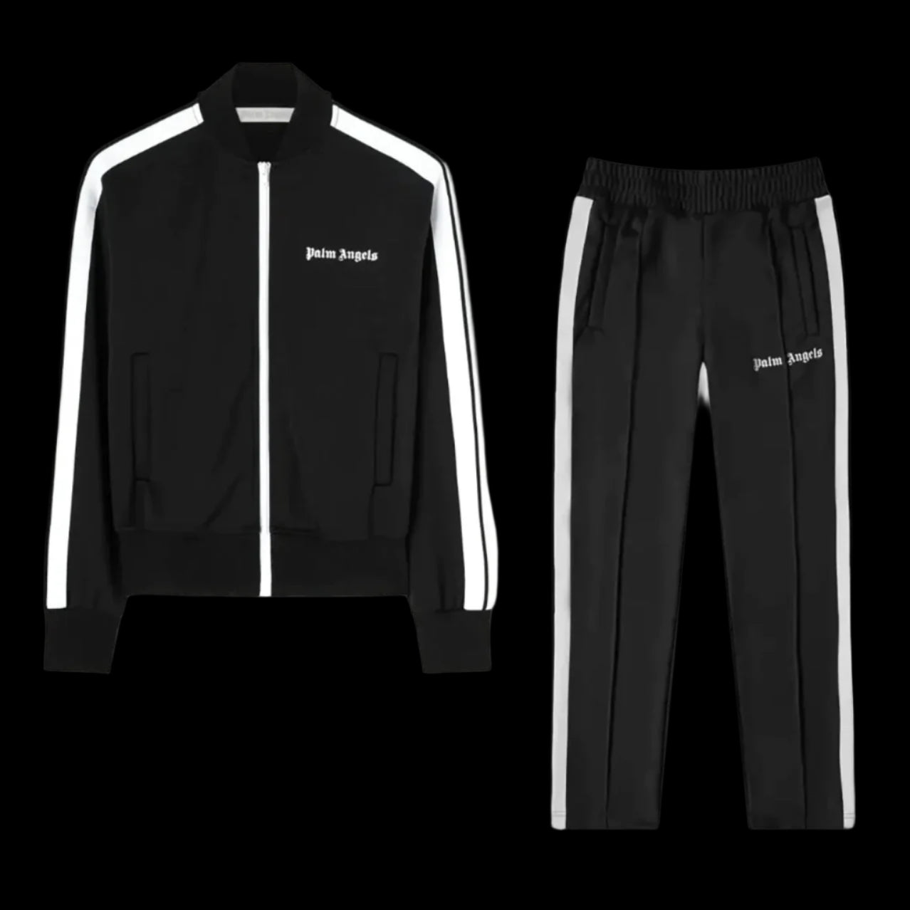 Palm Angels Tracksuit Black&White