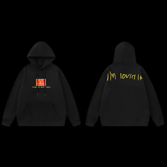 Cactus Jack X McDonalds Hoodie Black