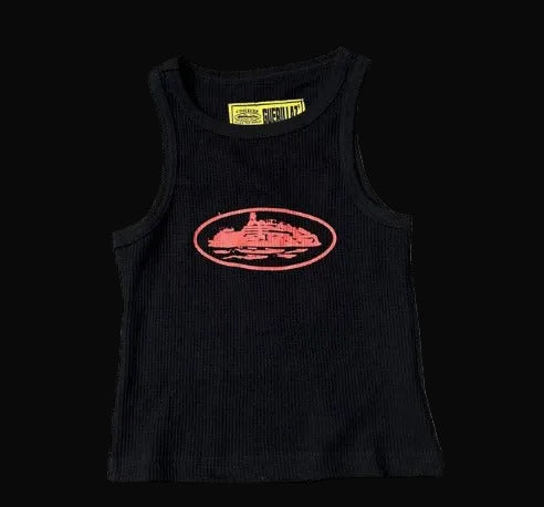 Corteiz Alcatraz Unisex Tank Top Red