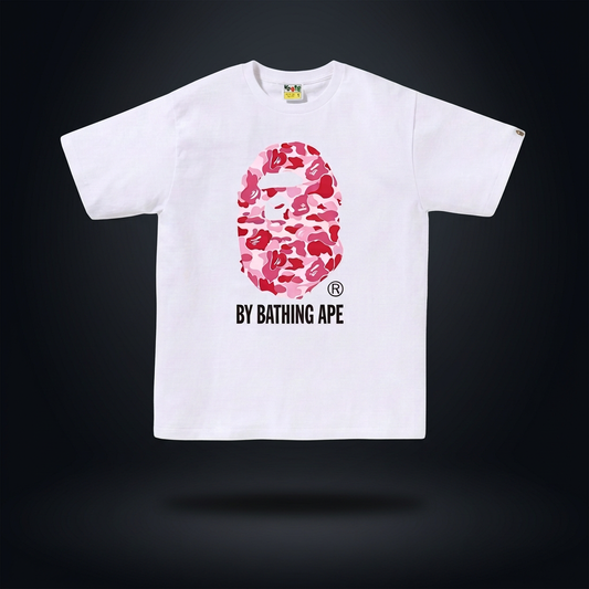 by bathing ape tee pink