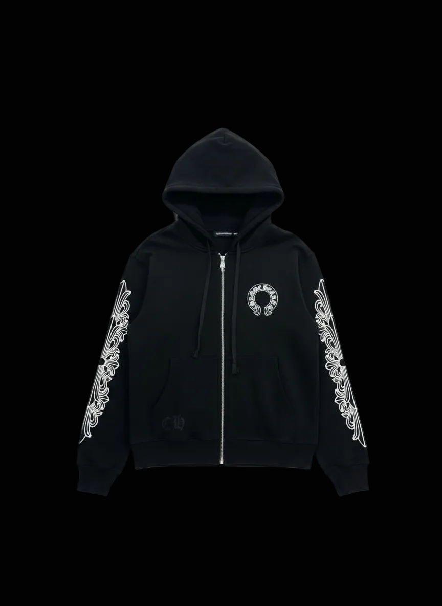 Chrome Hearts Zip Up Jacket