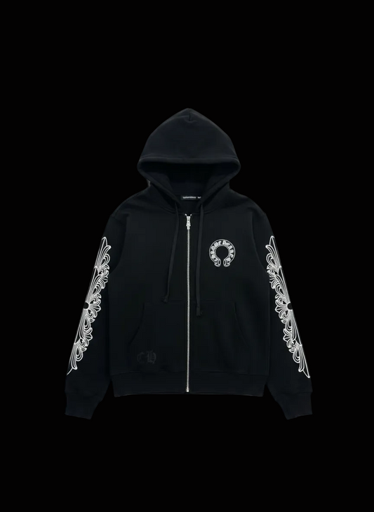 Chrome Hearts Zip Up Jacket